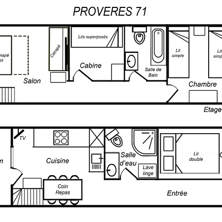 Proveres - Superbe Duplex Sur Les Pistes, Label Meribel Mae-7433 Apartment